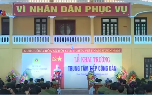 Công an TT-Huế đưa Trung tâm tiếp công dân vào hoạt động