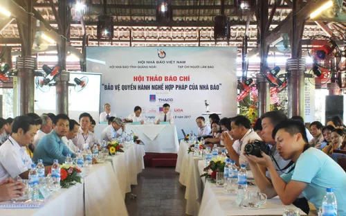 Bảo vệ quyền hành nghề hợp pháp của nhà báo