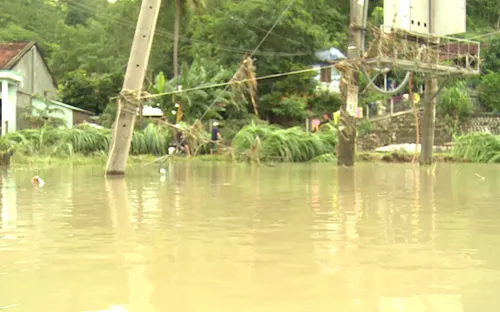 Phú Yên: Một người thiệt mạng do chèo sõng trong mưa lũ