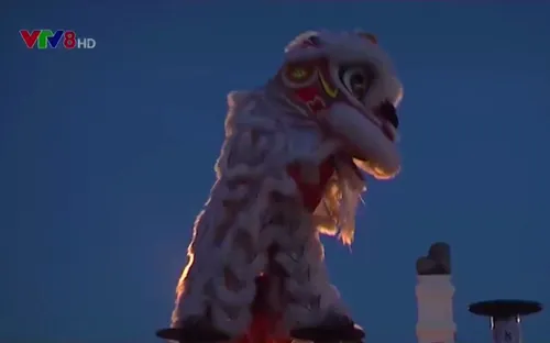 Liên hoan múa Lân Sư Rồng tại Hội An