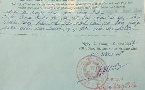 Hà Nội: Kỷ luật cán bộ bút phê phản cảm trong sơ yếu lý lịch