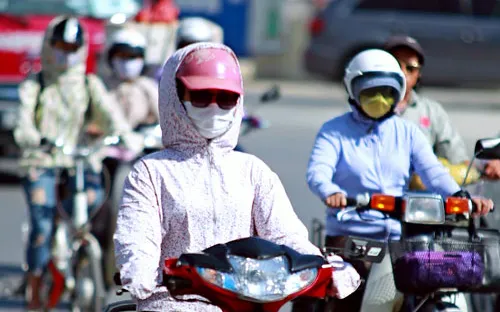 Miền Trung tăng nhiệt, Tây Nguyên có mưa dông