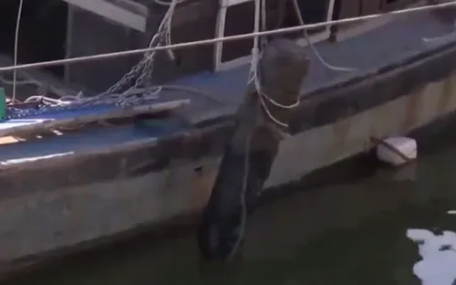 Phát hiện quả ngư lôi tại cửa biển Cửa Việt - Quảng Trị