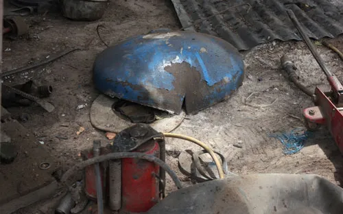 TP.HCM: Nổ bình hàn khí làm 4 người bị thương