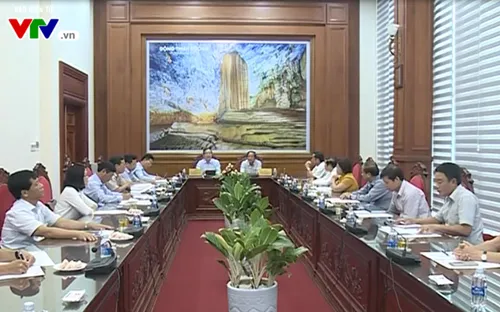 Trưởng Ban Kinh tế Trung ương làm việc tại Quảng Bình