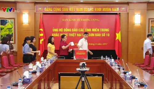 Phát động quyên góp, ủng hộ đồng bào miền Trung