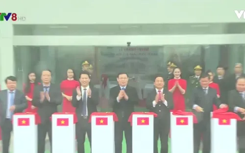 Khánh thành Nhà liên hợp quốc tế Cầu Treo kết hợp Quốc Môn