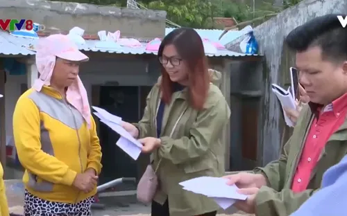 San sẻ gánh nặng với người dân vùng tâm bão