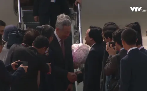 Video: Thủ tướng Singapore Lý Hiển Long đến Đà Nẵng