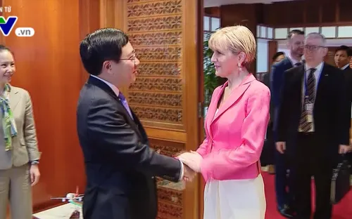 APEC 2017: Phó Thủ tướng Phạm Bình Minh tiếp song phương người đồng cấp Australia