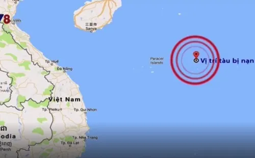 Hải quân Việt Nam và Trung Quốc phối hợp tìm kiếm 5 ngư dân Bình Định mất tích