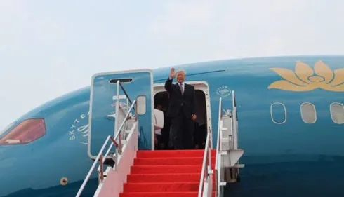 Tổng Bí thư kết thúc tốt đẹp chuyến thăm cấp Nhà nước Myanmar