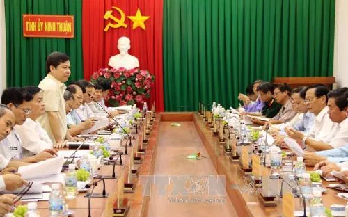 Ninh Thuận cần xử lý nghiêm các vụ án tham nhũng, kinh tế nghiêm trọng, phức tạp