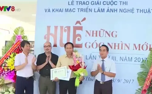 Trao giải cuộc thi ảnh "Huế - những góc nhìn mới" lần thứ 3