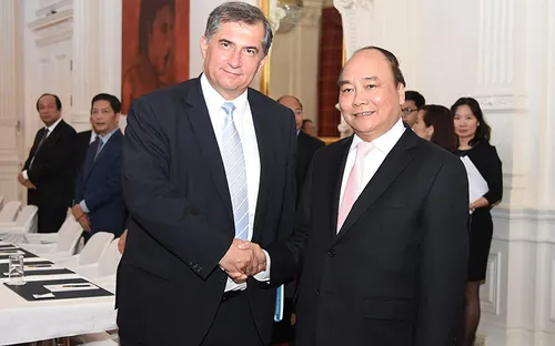 Thủ tướng tiếp Chủ tịch Tập đoàn Vamed