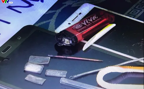 Công an Núi Thành (Quảng Nam) bắt 3 đối tượng sử dụng ma túy đá