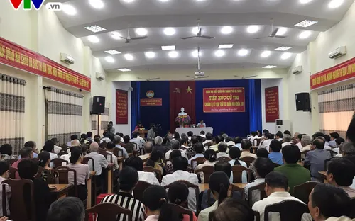 Đoàn Đại biểu Quốc hội TP. Đà Nẵng tiếp xúc cử tri