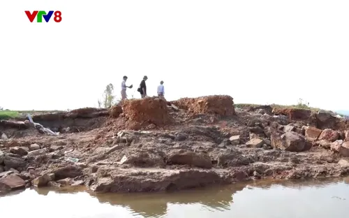 Vỡ tuyến đê ngăn mặn bờ Nam sông Gianh, Quảng Bình