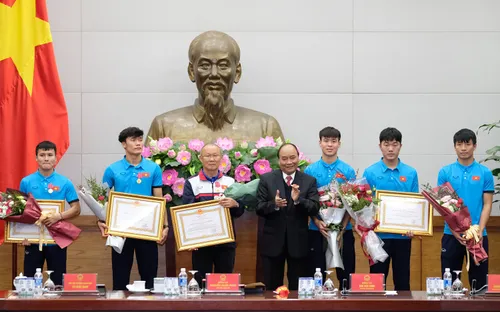 Thủ tướng gặp mặt Đội tuyển U23 Việt Nam