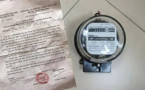 Hà Tĩnh: Nhiều sai phạm tại hợp tác xã cung cấp điện Thành Tâm