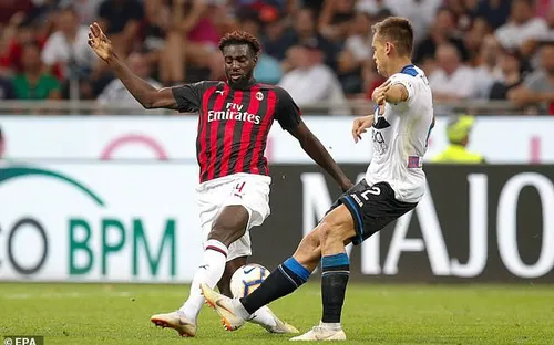AC Milan sẽ trả lại Tiemoue Bakayoko trong tháng 1/2019