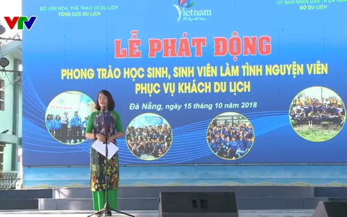 Đà Nẵng phát động phong trào học sinh, sinh viên tình nguyện làm du lịch