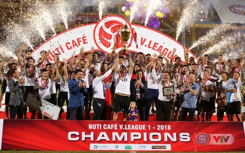 Gala Tổng kết các Giải Bóng đá chuyên nghiệp Quốc gia 2018: 17h00 hôm nay (16/10) trực tiếp trên VTV6