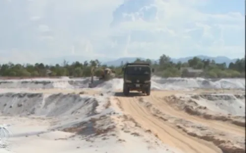 Bất thường khoản nợ ngân sách của Công ty CP Kỹ nghệ khoáng sản Quảng Nam