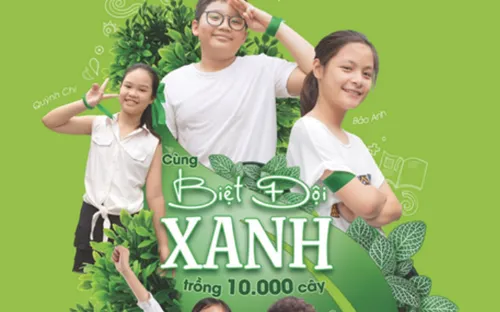 Ngày hội trồng cây "Hạnh phúc Xanh"