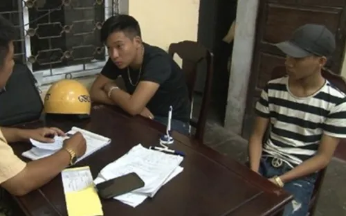Bắt nhóm thanh niên Nẹt Pô gây mất trật tự trên địa bàn TP Huế