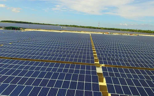 Khánh thành nhà máy điện mặt trời 35MW đầu tiên đi vào hoạt động tại Việt Nam