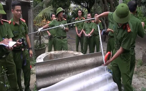 Quảng Ngãi tạm giữ hình sự người mẹ ném con xuống giếng