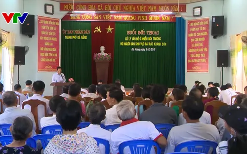 Chính quyền TP. Đà Nẵng đối thoại tìm hướng xử lý ô nhiễm bãi rác Khánh Sơn