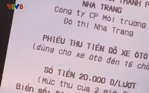 Cần cụ thể việc thu phí đậu đỗ xe tại Nha Trang