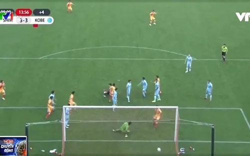 Bàn thắng độc đáo ở giải VĐQG Nhật Bản