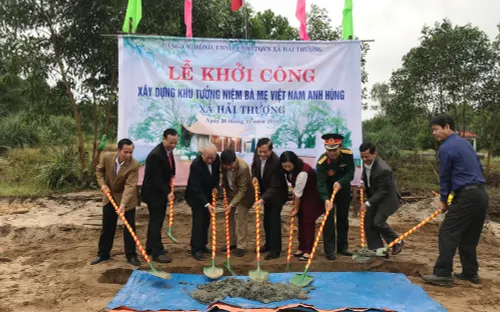 Quảng Trị khởi công Khu tưởng niệm 92 bà mẹ Việt Nam anh hùng