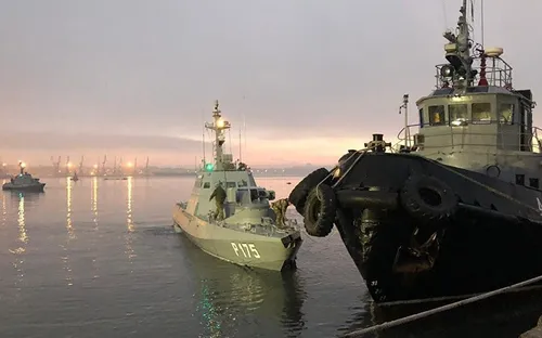 Nga lên án vụ tàu chiến Ukraine vi phạm chủ quyền