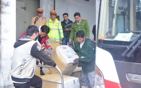 Bắt giữ xe chở hơn 2.500 kg nội tạng không rõ nguồn gốc