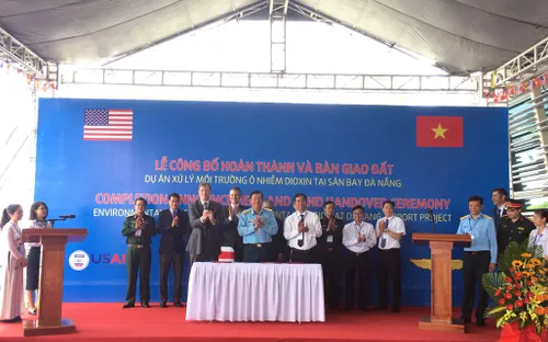 Hoàn thành xử lý ô nhiễm dioxin, bàn giao đất sạch để phục vụ mở rộng sân bay Đà Nẵng