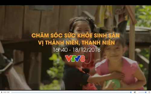 Chăm sóc sức khoẻ sinh sản vị thành niên, thanh niên (16h40, 18/12)