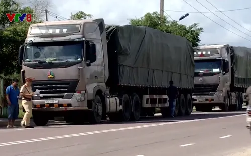 Bình Định: Quyết liệt "dẹp" nạn xe chở quá tải trọng