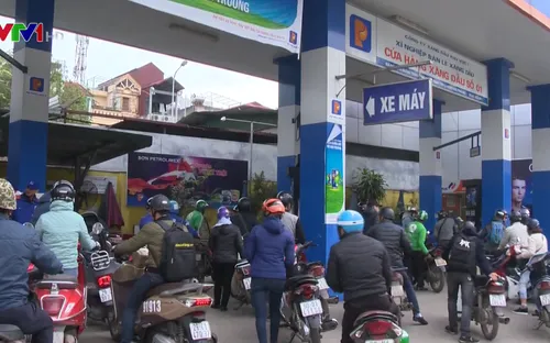 Giá xăng, dầu không biến động trước Tết