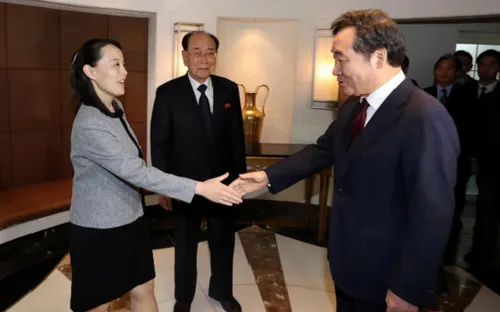 Phái đoàn Triều Tiên dự tiệc trưa do Thủ tướng Hàn Quốc chủ trì