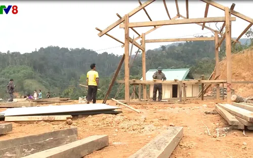 Ngày cuối năm ở làng tái định cư Khe Chữ, Quảng Nam