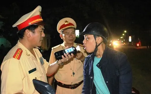 Bình Định tăng cường xử lý vi phạm nồng độ cồn dịp Tết