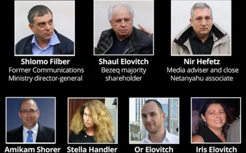 Hai phụ tá thân cận của Thủ tướng Israel bị bắt vì bê bối tham nhũng