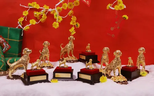 Tiệm vàng đã sẵn sàng cho ngày vía thần tài