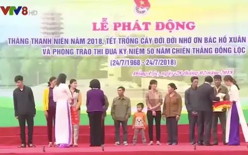 Lễ phát động Tết trồng cây tại Hà Tĩnh