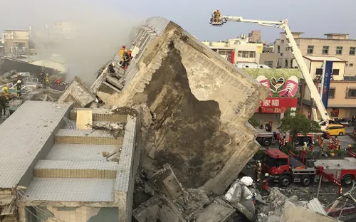 Động đất mạnh 6,4 độ richter tại Đài Loan (Trung Quốc)