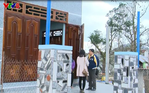 Người dân vùng bão Nam Trung Bộ có nhà mới trước Tết